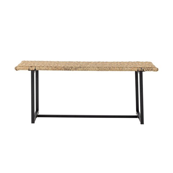 Vrtna klupa od ratana u prirodnoj boji Adilly – Bloomingville