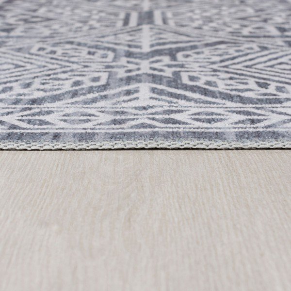 Sivi perivi tepih 290x200 cm Cora - Flair Rugs-image-4