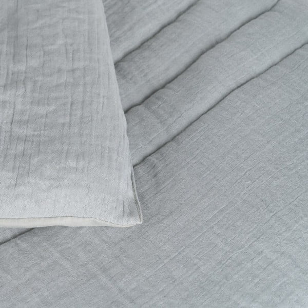 Prljavo zeleni prošiven prekrivač 180x260 cm – Ixia-image-1