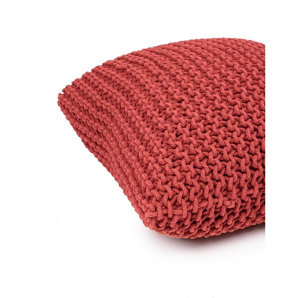 Crveni pleten tabure Knit – Bonami Essentials-image-4