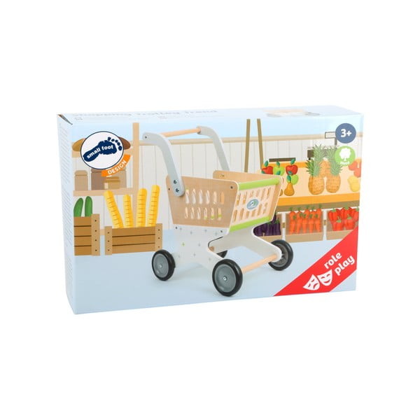 Dječja drvena kolica za kupovinu Legler Shopping-image-1