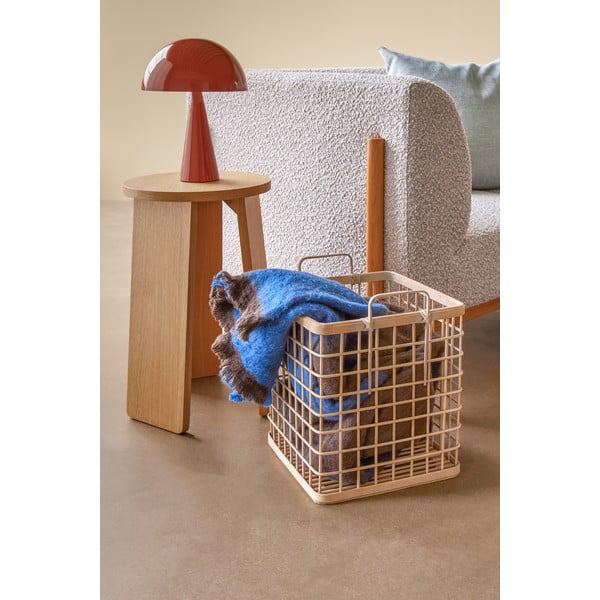 Stolac u dekoru hrasta u prirodnoj boji Split – Hübsch-image-1