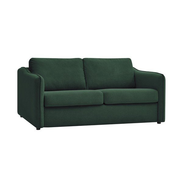 Zelena sofa za spavanje/sklopiva 178 cm Lenny – Bobochic Paris-image-3
