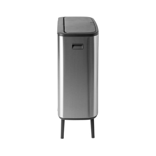 Željezna kanta za smeće za odvojeni otpad/na dodir u mat srebrnoj boji 60 l Bo Touch Bin Hi – Brabantia-image-4