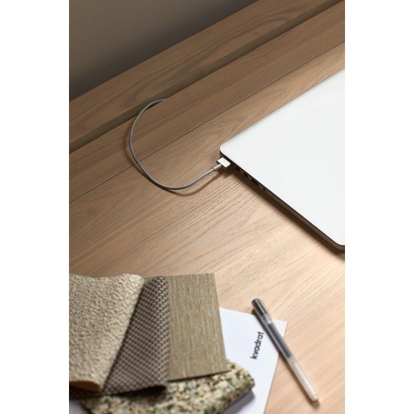 Radni stol u dekoru jasena 136x68 cm Atlas - Teulat-image-3