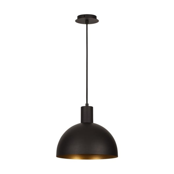 Crna visilica s detaljem u zlatnoj boji Homemania Decor Ochy-image-1