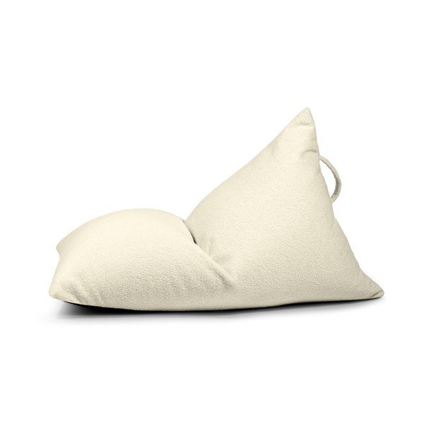 Krem vreća za sjedenje od bouclé tkanine Razzy – SLOWDOWN