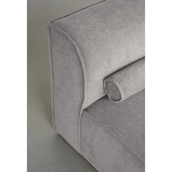 Svijetlo siva modularna sjedeća garnitura (s desnim kutom) Flex Felix – Miuform-image-4