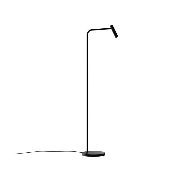 Crna podna svjetiljka SULION Alexia, visina 148 cm