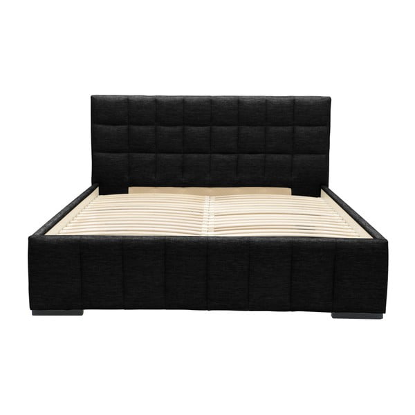 Crni bračni krevet Mazzini Beds Dream, 140 x 200 cm-image-2