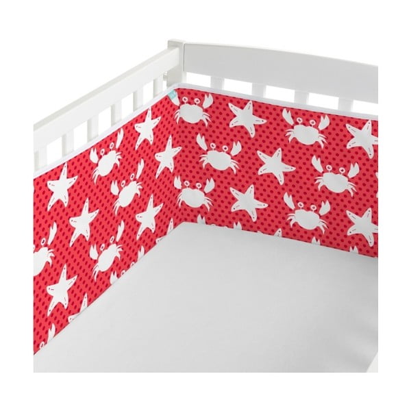 Tekstilna ograda za dječji krevetić Little W Under The Sea, 210 x 40 cm