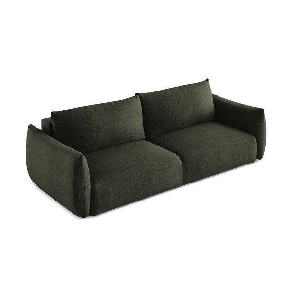 Zelena sklopiva sofa 230 cm Leila – Makamii-image-3