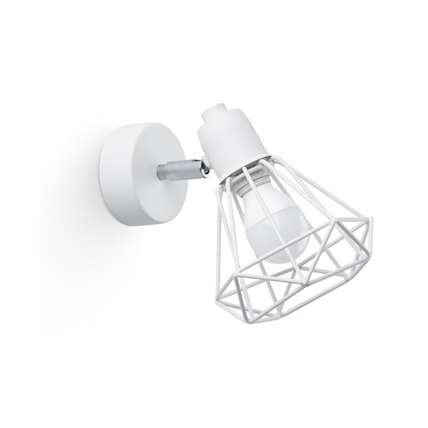 Bijela zidna lampa ø 10 cm Varpu – Nice Lamps
