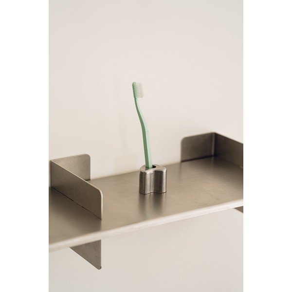 Metalni držač za četkice za zube u srebrnoj boji Mis – noo.ma-image-1