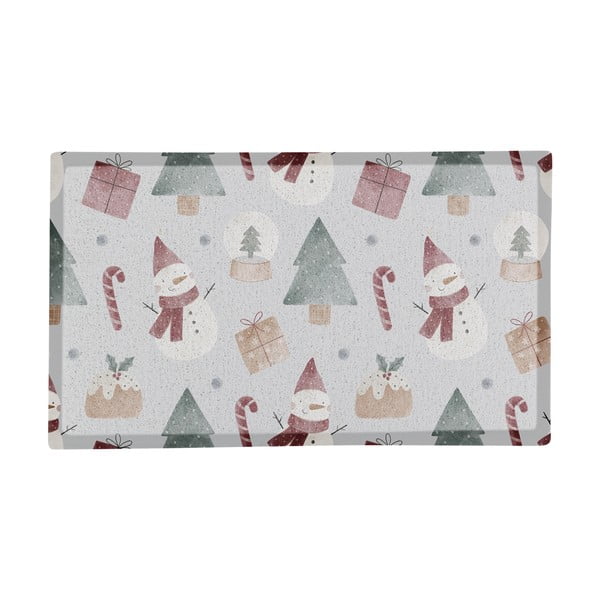 Otirač s božićnim motivom 40x70 cm Snowman – Artsy Doormats