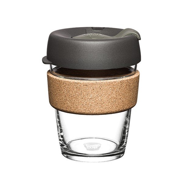 Crna/smeđa putna šalica 340 ml Brew Cork Nitro M – KeepCup