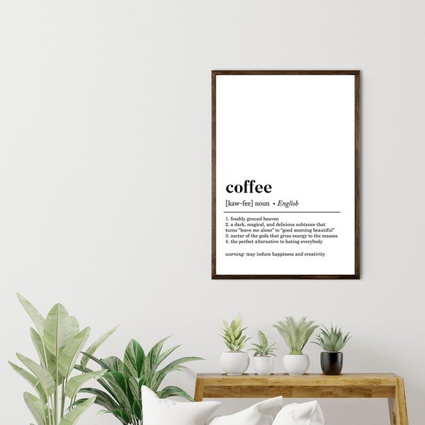 Slika 50x70 cm Coffee – Wallity-image-1