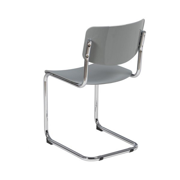 Sive blagovaonske stolice u setu 4 kom Chrome – Ixia-image-4