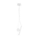 Bijela LED viseća svjetiljka aluminijska ø 23,5 cm Vero – Nova Luce