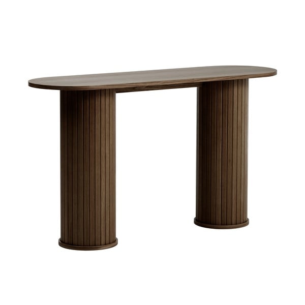 Smeđi pomoćni stol 40x130 cm Nola – Unique Furniture-image-3