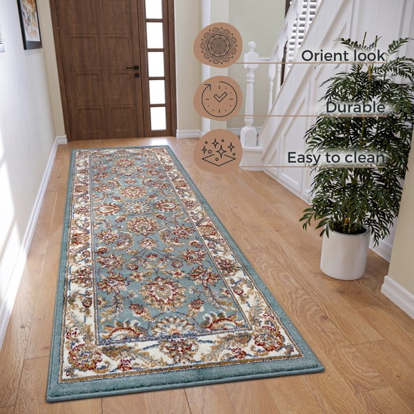 Mentol zelena staza 80x240 cm Orient Reni – Hanse Home-image-4