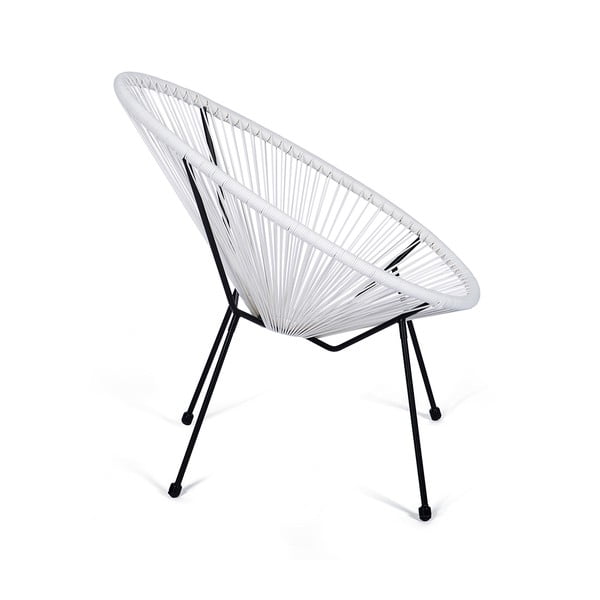 Bijela metalna/plastična vrtna fotelja Avocado Comfort – Bonami Selection-image-2