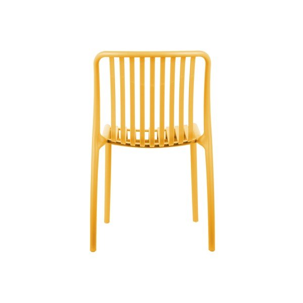 Žuta  plastična blagovaonska stolica Glee – Leitmotiv-image-1