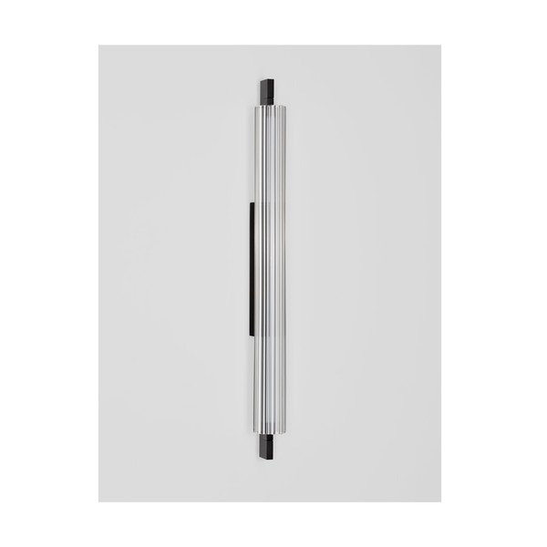 Mat crna LED zidna lampa aluminijska s mogućnosti zatamnjivanja Glovia – Nova Luce-image-4