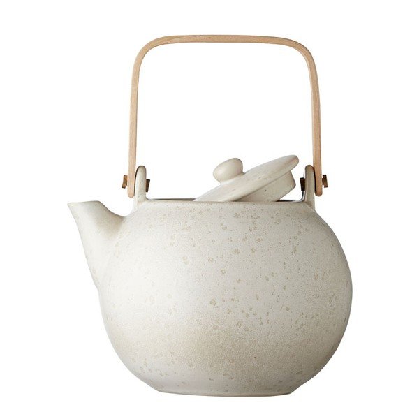 Mat krem čajnik od kamenine Bitz Basics, 1,2 l-image-3