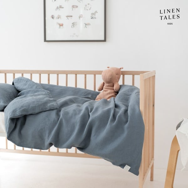 Lanena dječja posteljina za krevet 140x200 cm - Linen Tales-image-2