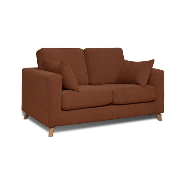 Tamno narančasta sofa 157 cm Faria - Scandic-image-1