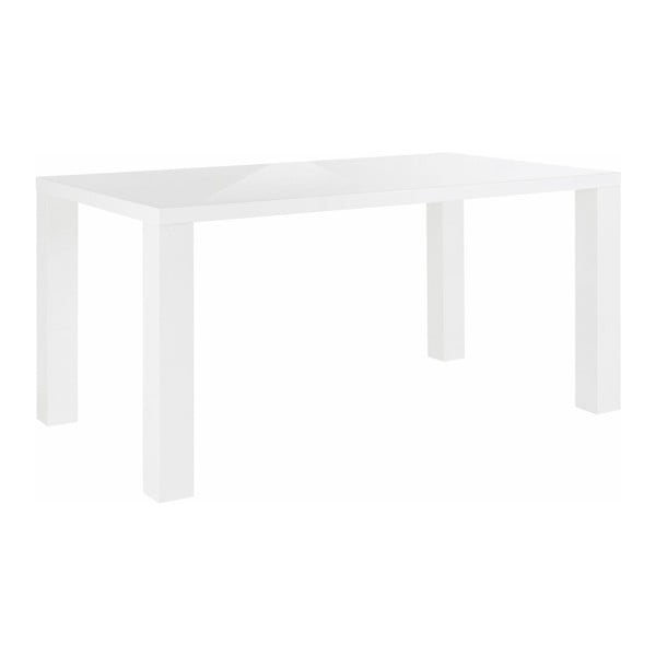 Bijeli stol za blagovanje Støraa Snow, 160 x 90 cm