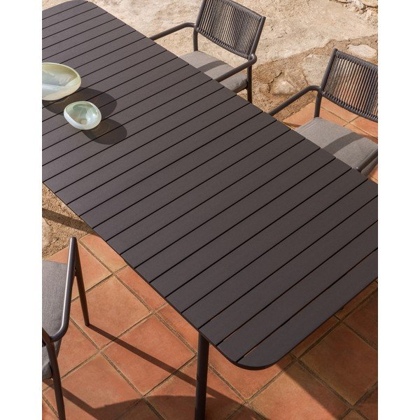 Metalni vrtni stol 100x185 cm Izola – Kave Home-image-3