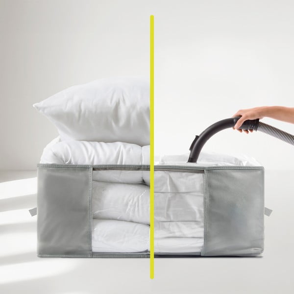 Vakuumska plastična kutija za pohranu odjeće 60x45x25 cm – Homéa