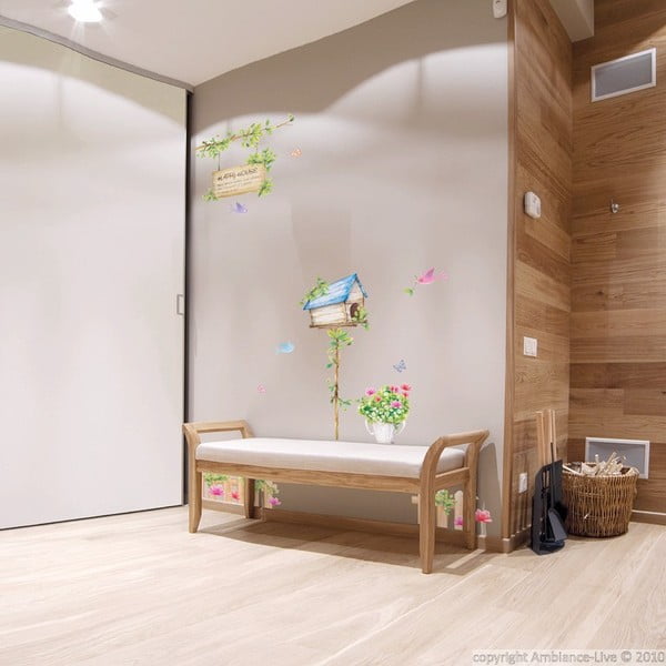 Set naljepnica Ambiance Dandelion Flowers Happy House, 42x30 cm-image-3