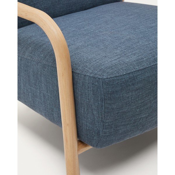 Plava fotelja Sylo – Kave Home-image-4