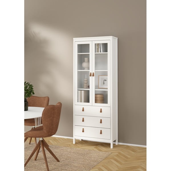 Bijela vitrina 78x199 cm Madrid – Tvilum-image-1