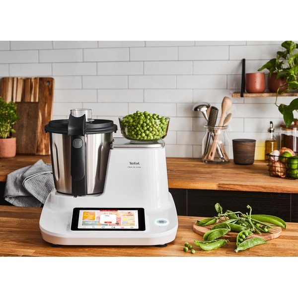 Kuhinjski robot u bijelo-srebrnoj boji Click and Cook - Tefal-image-4
