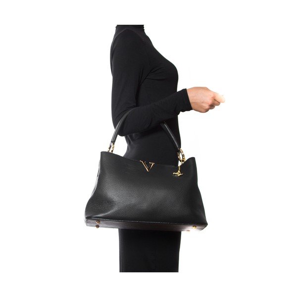 Kožna torbica Luisa Vannini 1132 Nero-image-2