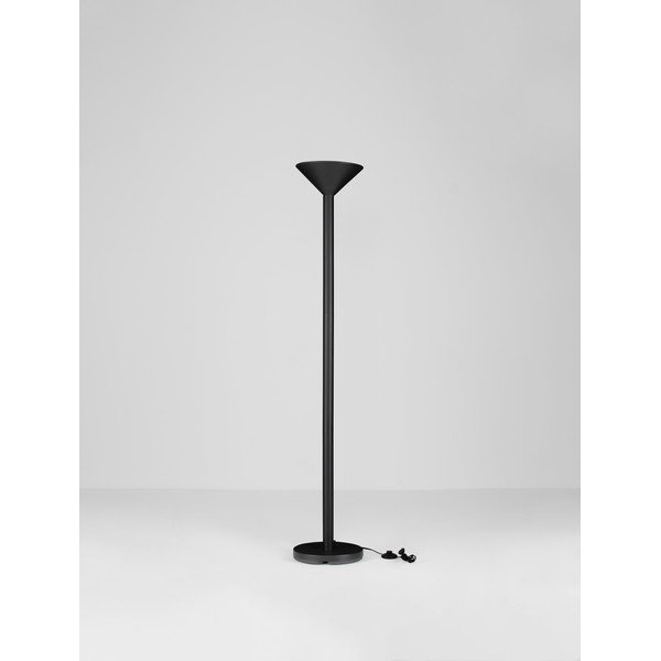 Mat crna metalna stojeća svjetiljka (visina 165 cm) Tazu – Nova Luce-image-4