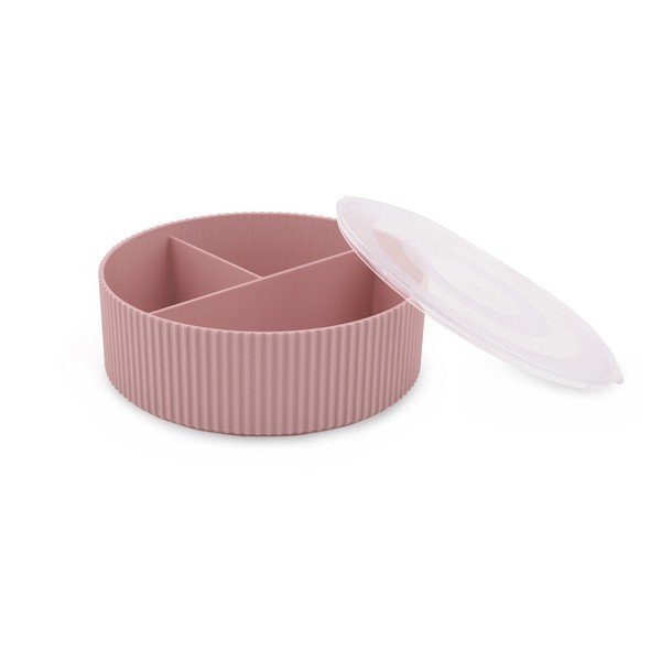 Ružičasti plastični kupaonski organizator za kozmetiku - Mioli Decor-image-2