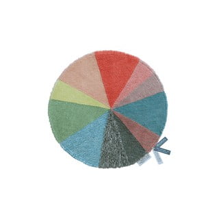 Periv/ručno rađen vunen dječji tepih ø120 cm Pie Chart – Lorena Canals