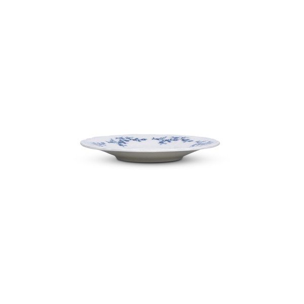 Bijeli/plavi porculanski čajni tanjurić ø 12 cm Retro – BonBistro-image-2