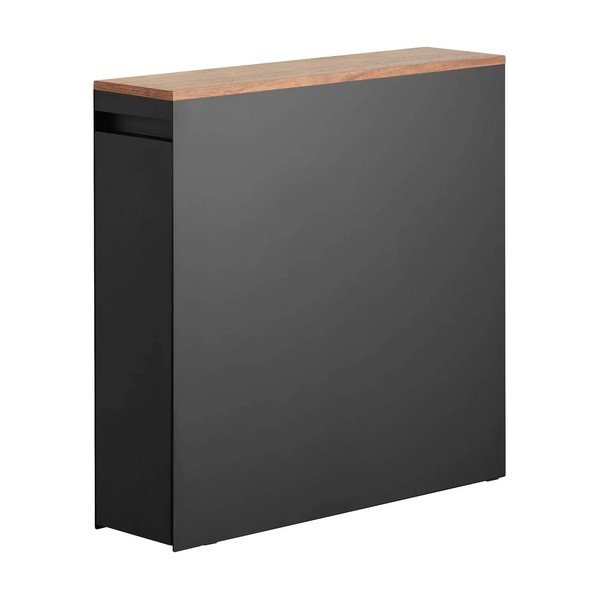 Crna metalna kupaonska polica 14x55 cm Tower – YAMAZAKI