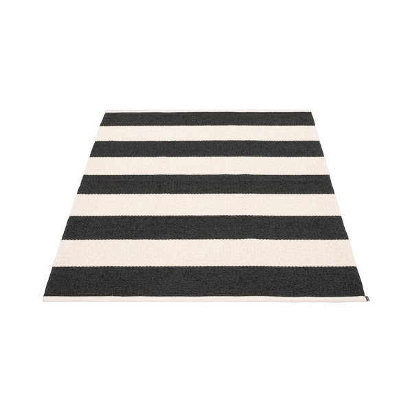 Crno-bijeli unutarnji i vanjski tepih 140x180 cm Bob Black Vanilla – Pappelina