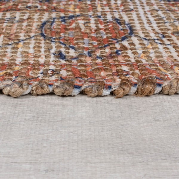Ručno rađen tepih od mješavine jute u prirodnoj boji 80x150 cm Miley – Flair Rugs-image-4