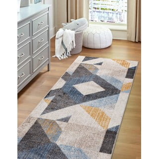 Svijetlo siva staza 80x250 cm Soft Halleby – FD