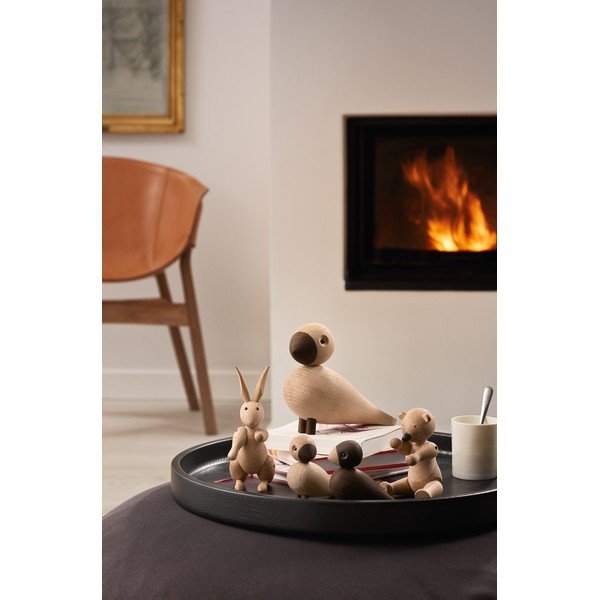 Kipić od punog hrasta Kay Bojesen Danska ptica pjevačica Alfred-image-3