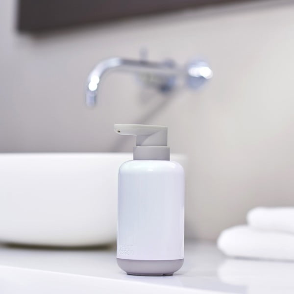 Bijeli plastičan dozator sapuna 300 ml Duo – Joseph Joseph-image-1