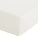 Krem plahta s gumom od perkala 90x190 cm Easy Iron Percale – Catherine Lansfield